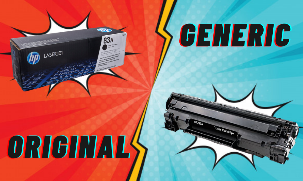 Original vs Generic toner