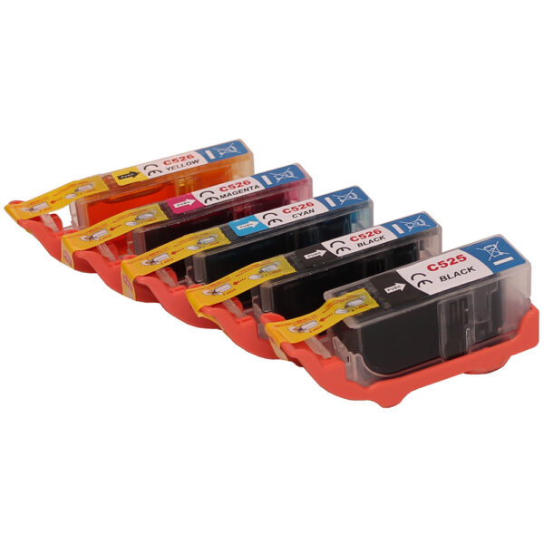 Canon PGI-525/CLI-526 Generic Cartridges (B/C/M/Y)