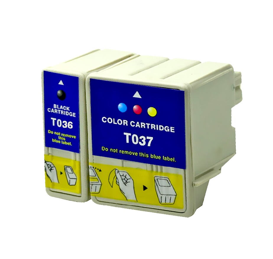 Epson T036-T037 Black/Colour Generic Cartridges Epson T036-T037 Black/Colour Generic Cartridges